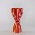 Metallic Lotus Vase