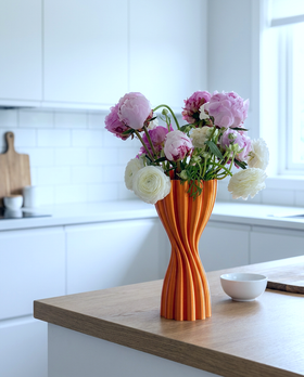 Lotus Vase — Metallic Edition