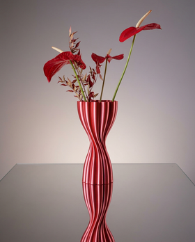 Lotus Vase — Metallic Edition