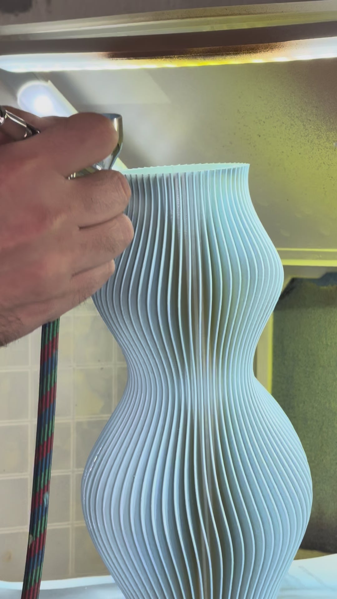 Hand Painted Breeze Vase